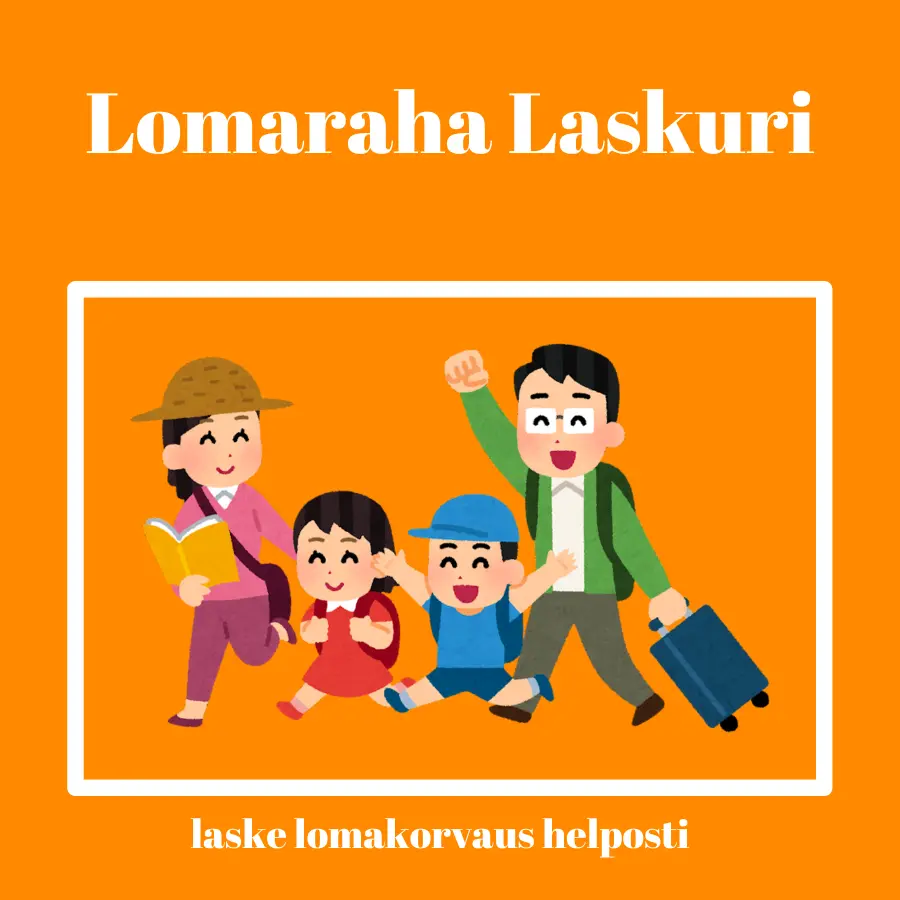 lomaraha laskuri