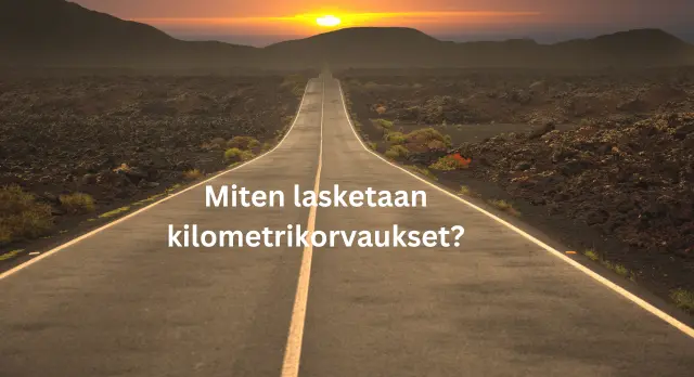 miten lasketaan kilometrikorvaukset