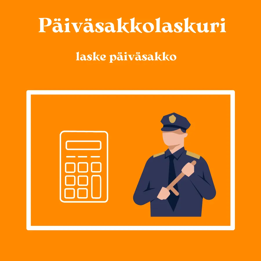 päiväsakko laskuri