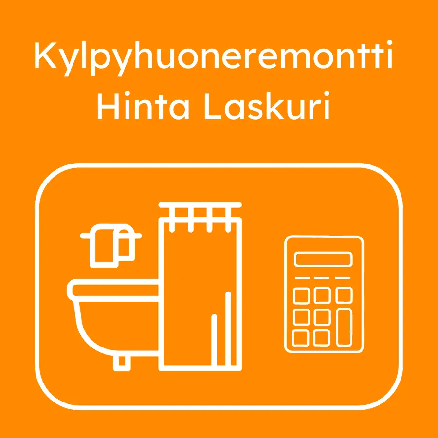 kylpyhuoneremontti hinta laskuri