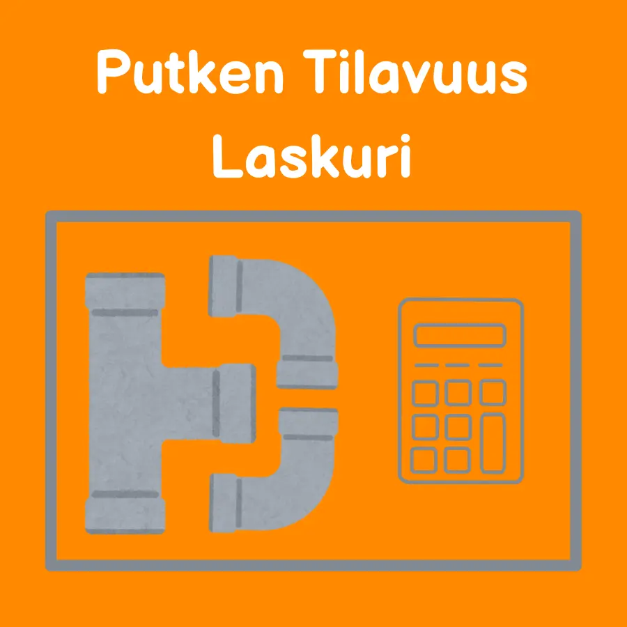 putken tilavuus laskuri