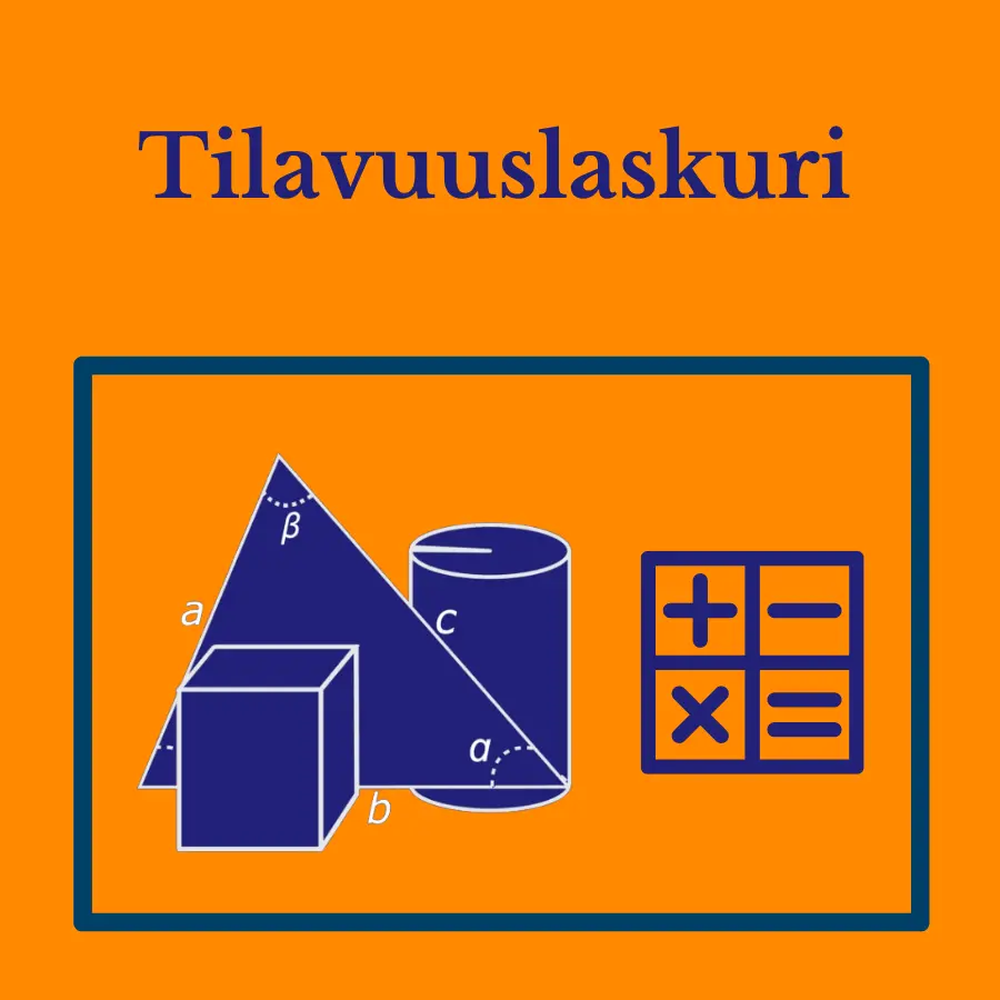 tilavuus laskuri