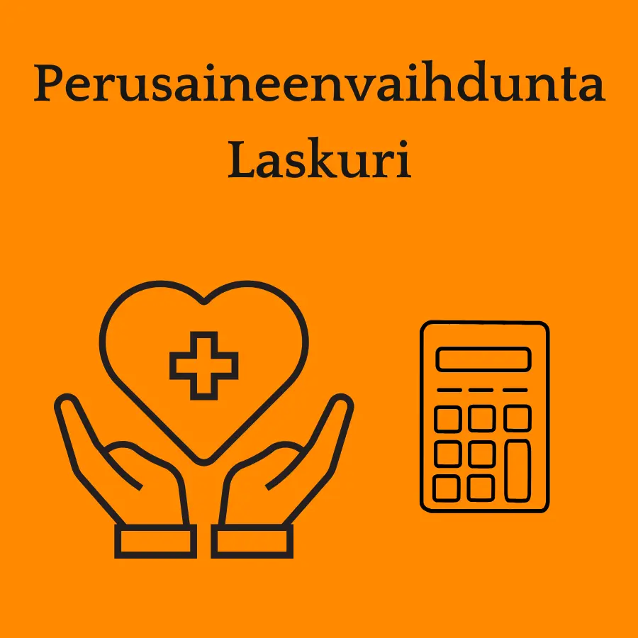 perusaineenvaihdunta laskuri